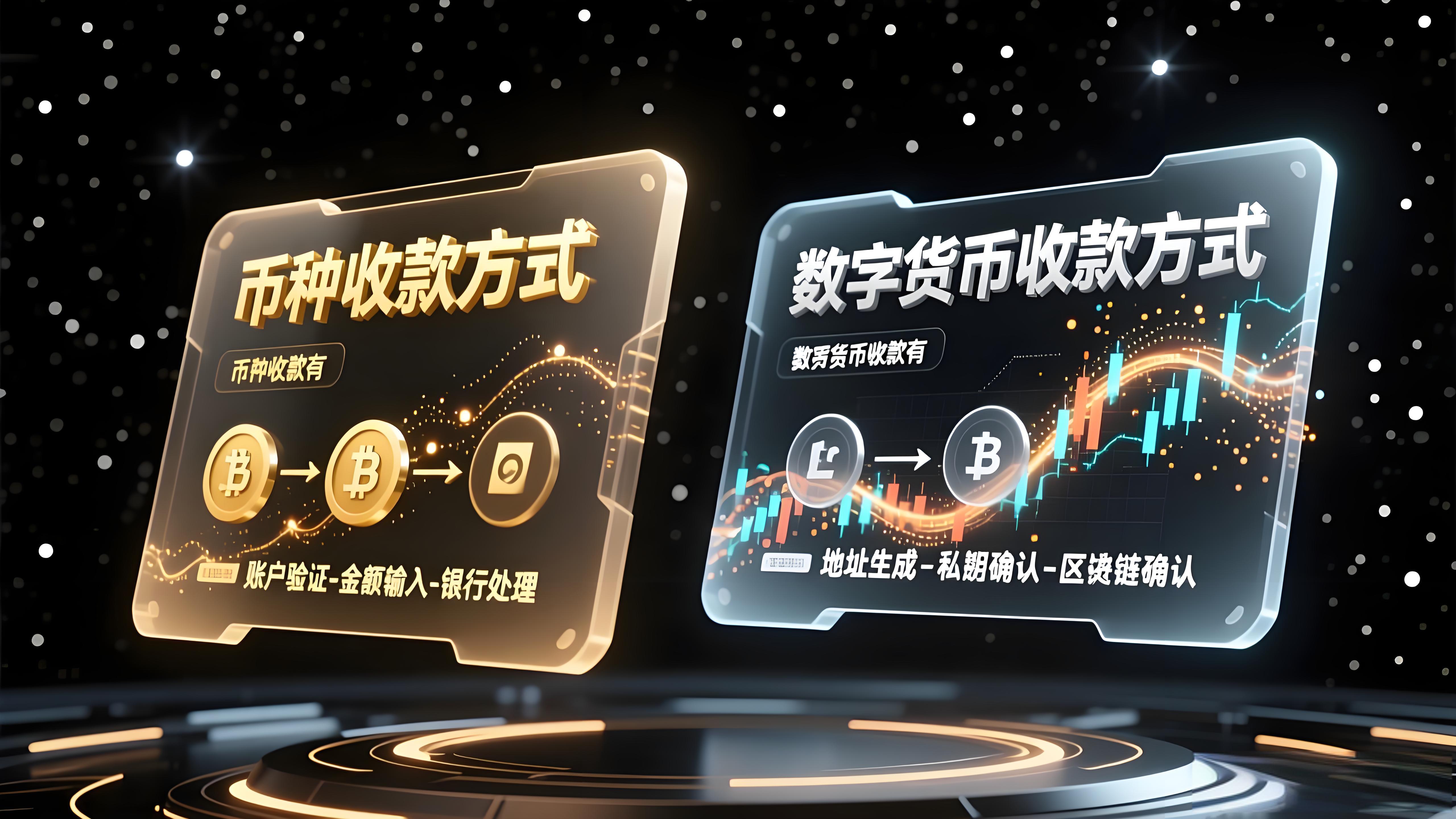 币种和数字货币有哪些不同收款方式？